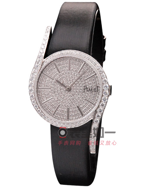 高仿伯爵手錶-Piaget Limelight系列滿天星錶盤時尚石英女士腕錶G0A38162