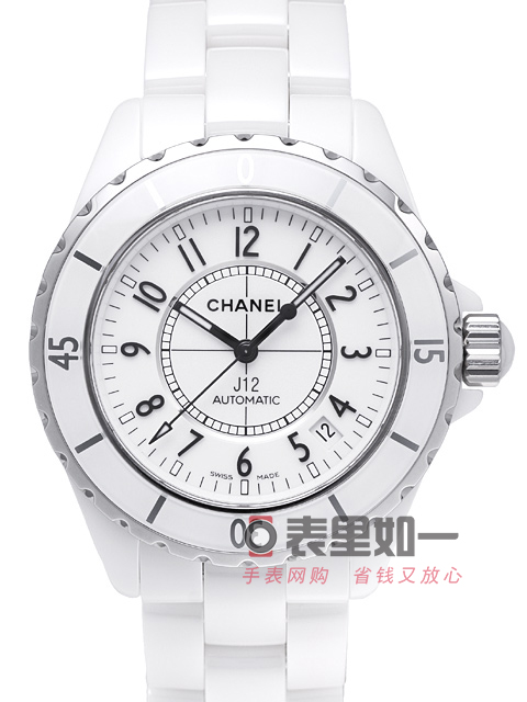 香奈兒J12系列 白色經典款 女士自動機械錶 H0970 韓國陶瓷 38MM 瑞士ETA2824