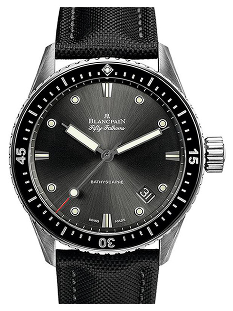 高仿寶珀手錶-Blancpain 五十噚系列 5000-1110-B52A