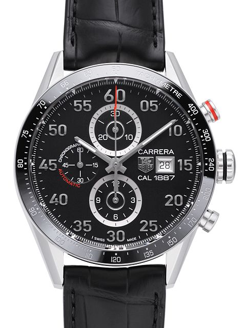 泰格豪雅TAG Heuer卡萊拉系列自動計時機械手錶CAR2A10.FC6235