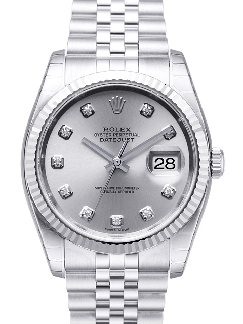 高仿勞力士Rolex日志型系列機械腕錶116234G