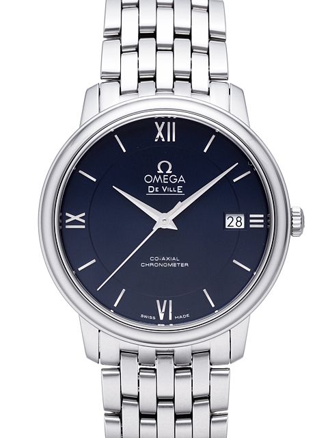 高仿歐米茄手錶-Omega碟飛系列自動機械手錶424.10.37.20.03.001（藍面）