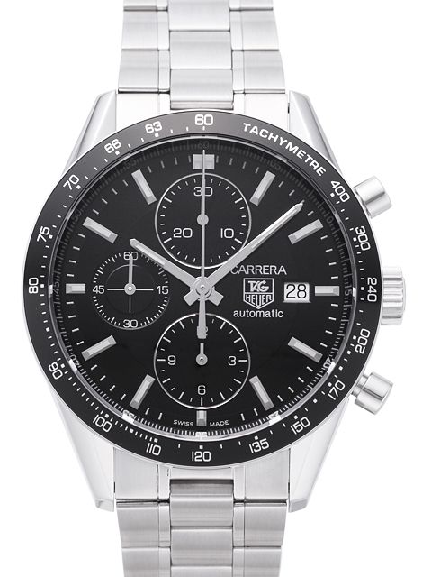泰格豪雅TAG Heuer卡萊拉系列自動計時機械手錶CV201E.BA0794