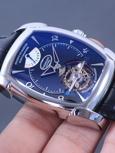 高仿帕瑪強尼手錶-Fleurier KALPA XL Tourbillon系列頂級陀飛輪PF011255