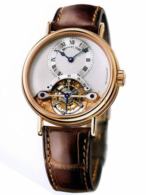 高仿寶璣手錶-Breguet 經典復雜系列3357BA/12/986陀飛輪腕錶