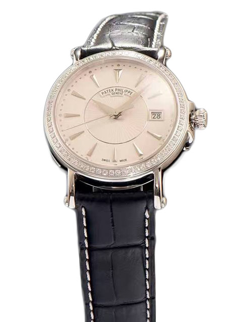 PATEK PHILIPPE百達翡麗古典錶系列5153G-010鑲鉆腕錶