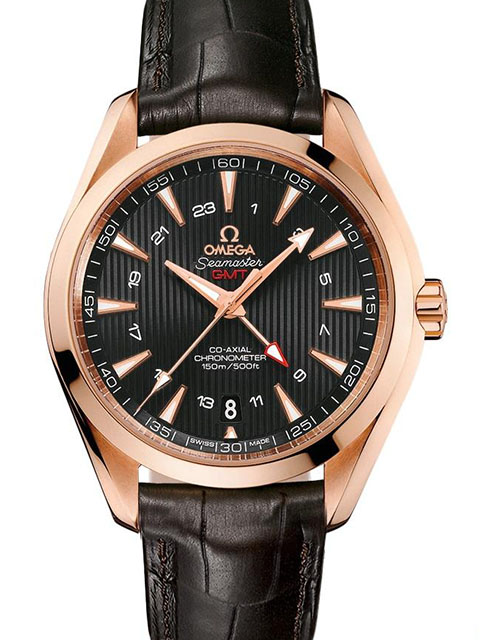 高仿OMEGA歐米茄海馬系列231.53.43.22.06.002玫瑰金機械腕錶