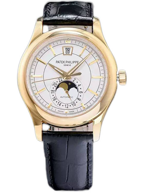 PATEK PHILIPPE百達翡麗復雜功能計時系列5205R-001黃金色自動機械腕錶