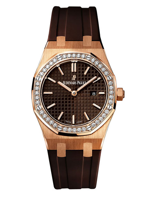 Audemars Piguet愛彼皇傢橡樹系列67651OR.ZZ.D080CA.01女士石英腕錶