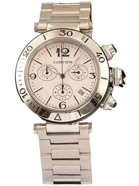 CARTIER 卡地亞 Pasha de Cartier 石英腕錶