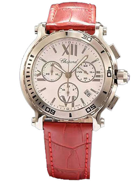 高仿CHOPARD蕭邦女士系列288499-3004石英腕錶