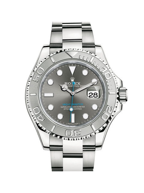 高仿勞力士手錶-Rolex Yacht-master遊艇名仕系列116622機械腕錶 灰色錶盤