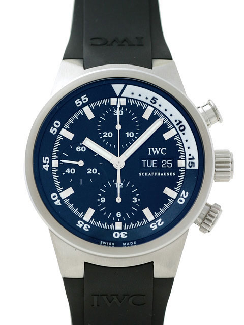 萬國IWC AQUATIMER CHRONO IW371933自動機械7750多功能運動計時腕錶
