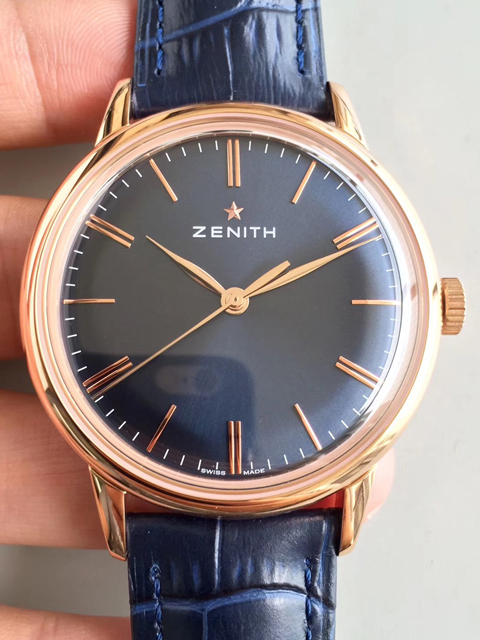 高仿真力時手錶-ZENITH 150周年紀念款03.2272.6150男士復刻腕錶